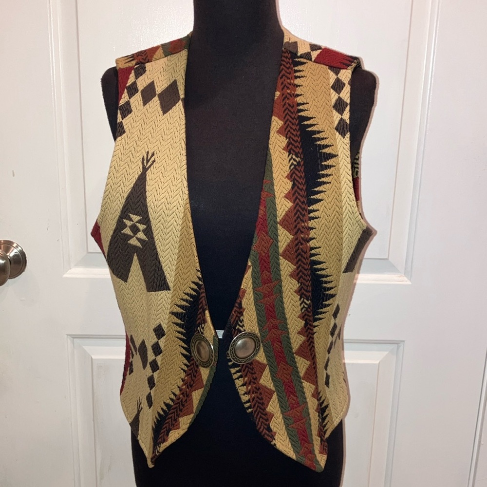 Gorgeous Weaved Southwestern Vest